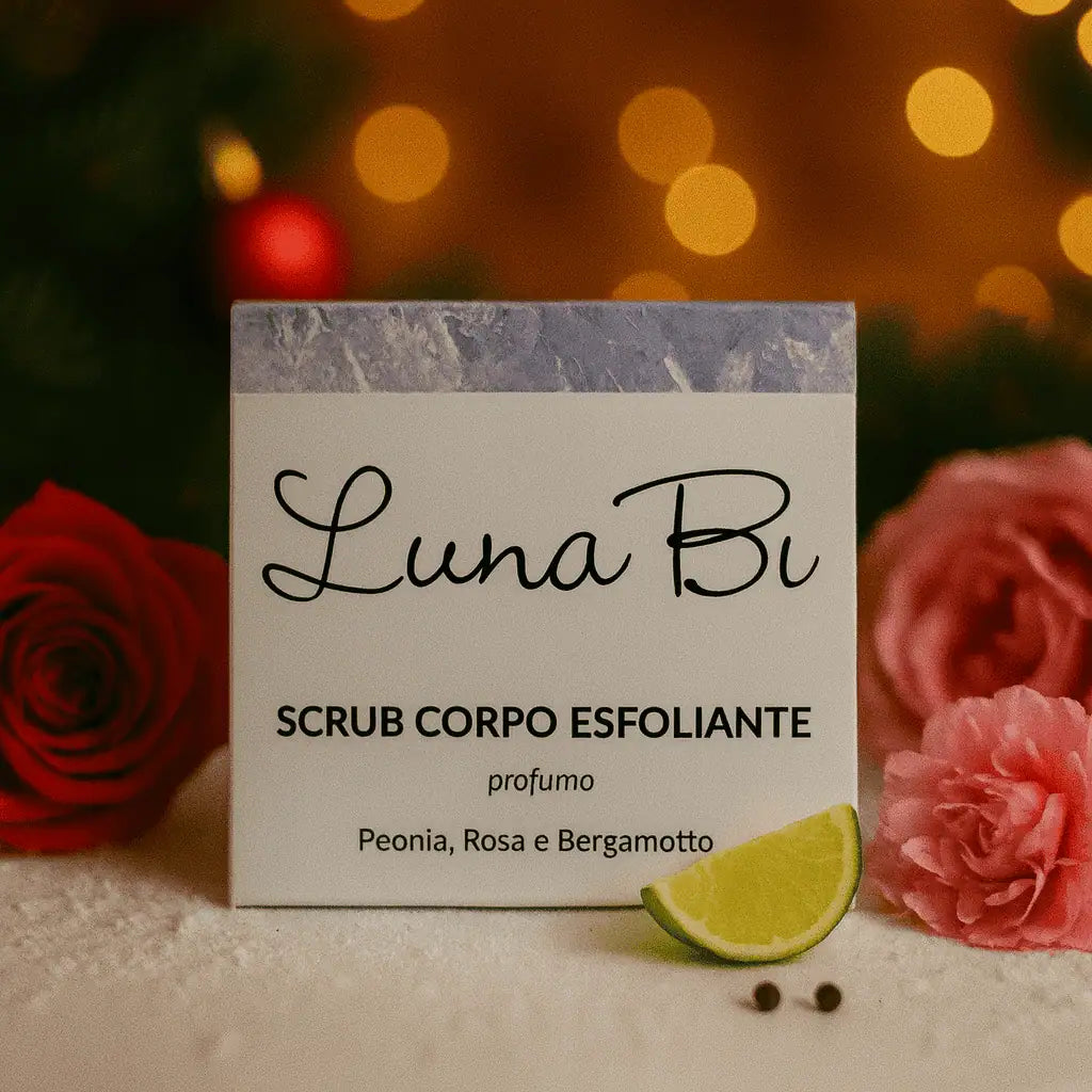 Scrub Corpo Esfoliante Peonia, Rosa e Bergamotto