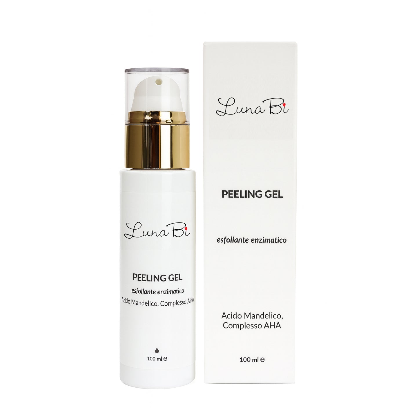 Peeling Gel Esfoliante Enzimatico Acido Mandelico e AHA