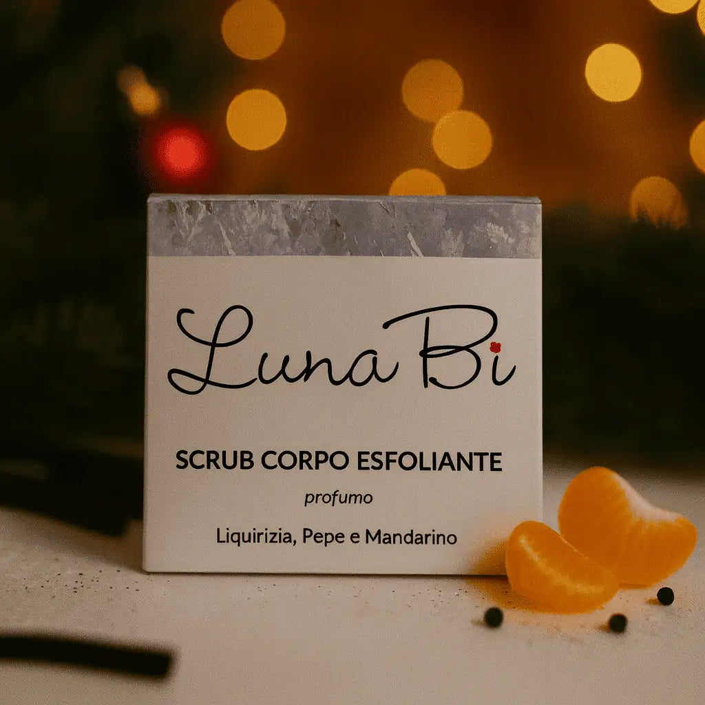 Scrub Corpo Esfoliante Liquirizia, Pepe e Mandarino