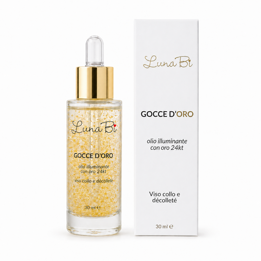 Gocce d'Oro Olio Illuminante con Oro 24kt