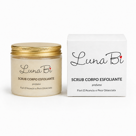 Scrub Corpo Esfoliante Fiori d'arancio e pera ghiacciata